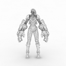 lol皮城执法官-人物_角色-角色-cg模型-3d城