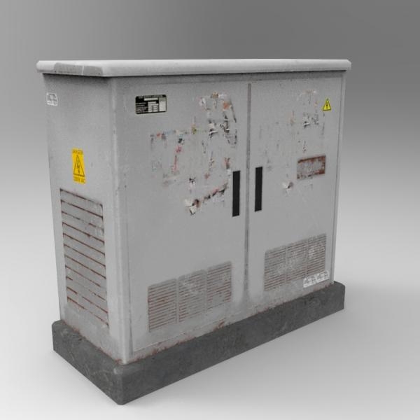 配电箱-科技-工具-VR/AR模型-3D城