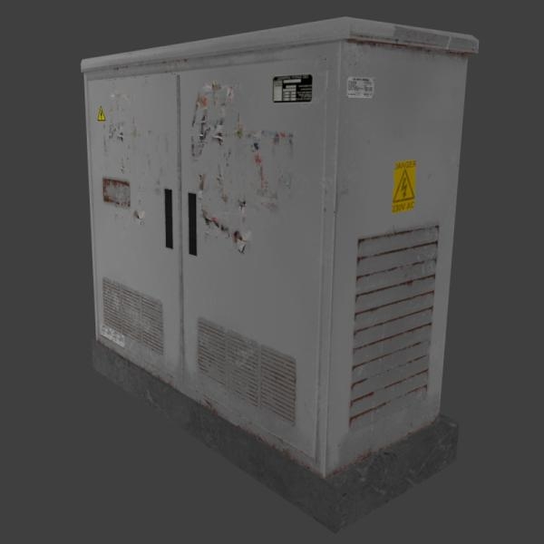 配电箱-科技-工具-VR/AR模型-3D城