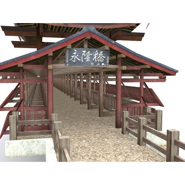 永隆桥-建筑-VR/AR模型-3D城