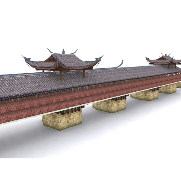 永隆桥-建筑-VR/AR模型-3D城