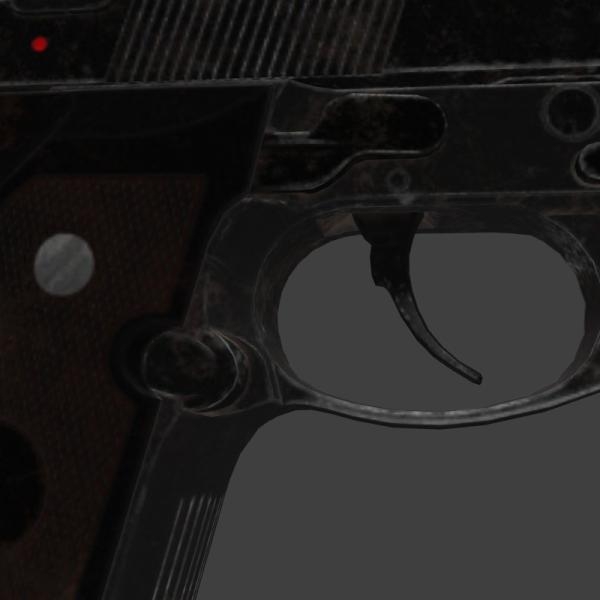 M951-军事-枪炮-VR/AR模型-3D城
