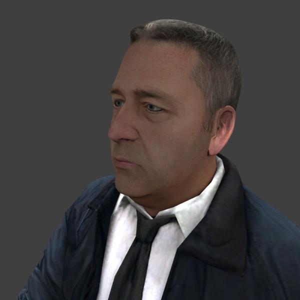 警察-角色人体-男人-3D打印模型-3D城