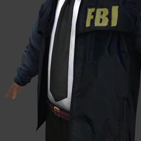 警察-角色人体-男人-3D打印模型-3D城