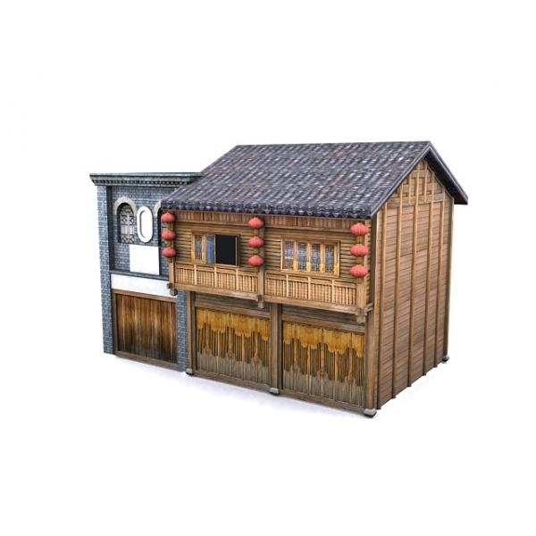 老式建筑-建筑-VR/AR模型-3D城