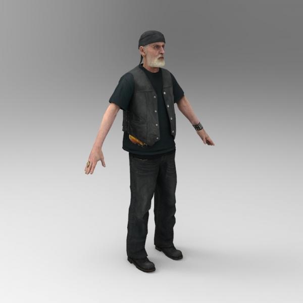 男性角色-角色人体-男人-3D打印模型-3D城
