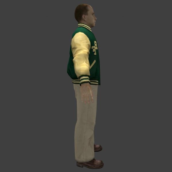男性角色-角色人体-男人-3D打印模型-3D城