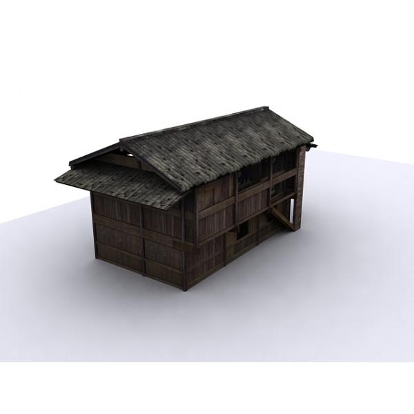 老房子-建筑-VR/AR模型-3D城