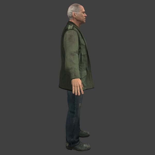 男性角色-角色人体-男人-3D打印模型-3D城