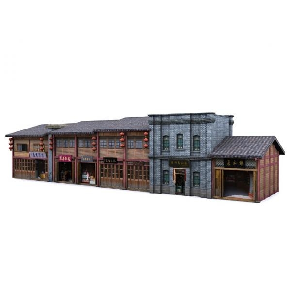 商店-建筑-VR/AR模型-3D城