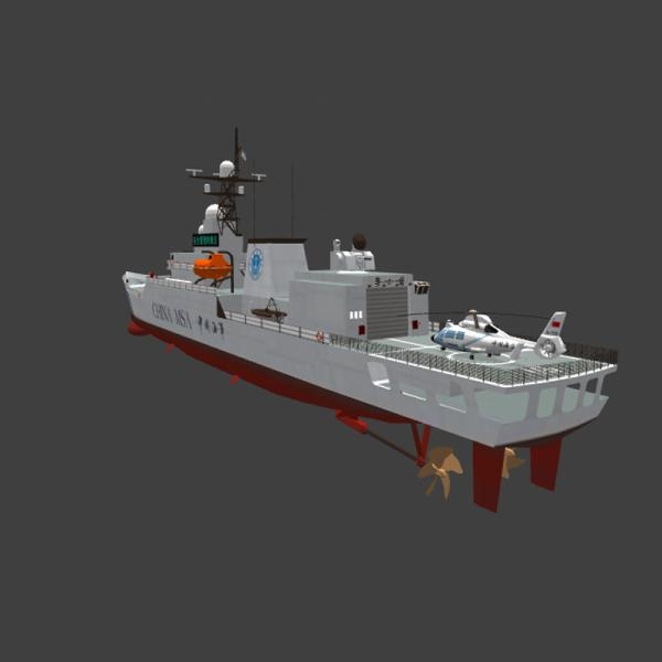 军用舰船-船舶-VR/AR模型-3D城