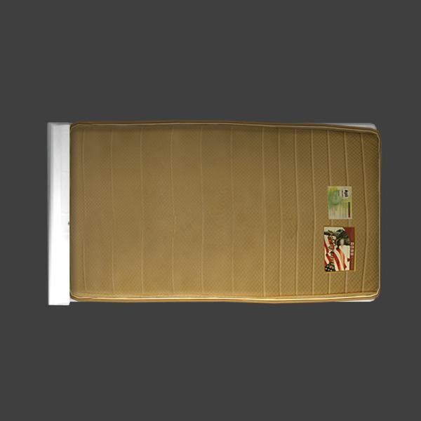单人床-家居-床-3D打印模型-3D城