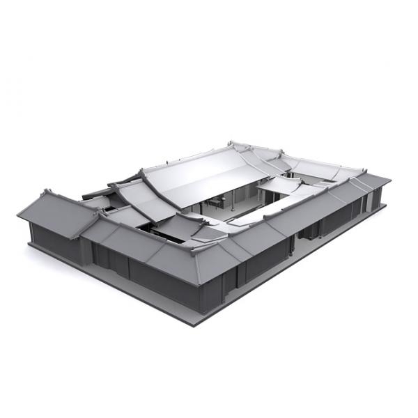 李家大院-建筑-VR/AR模型-3D城