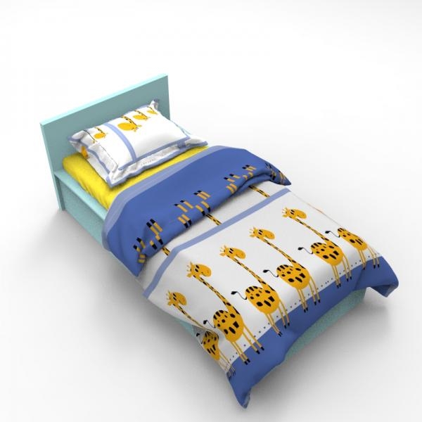 儿童床-家居-床-3D打印模型-3D城