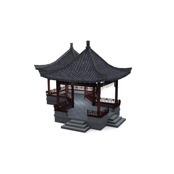 连理亭-建筑-VR/AR模型-3D城