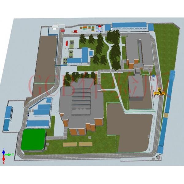 博物馆现场布置图-建筑-室外建筑-3D打印模型-3D城