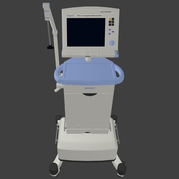呼吸机-科技-医疗设备-VR/AR模型-3D城