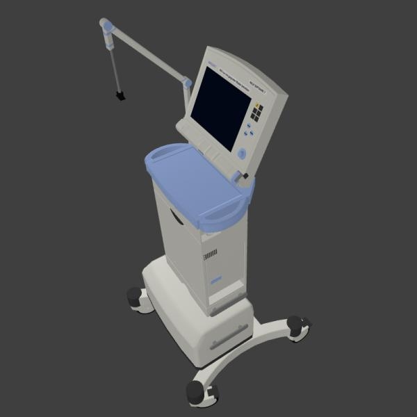 呼吸机-科技-医疗设备-VR/AR模型-3D城