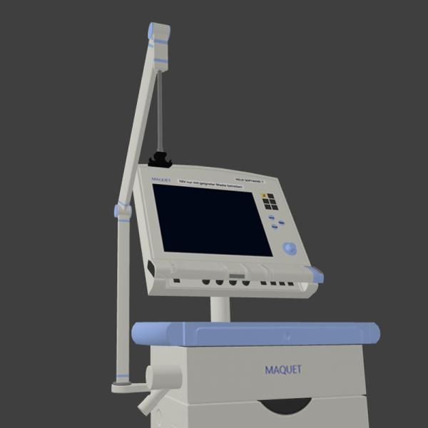 呼吸机-科技-医疗设备-VR/AR模型-3D城
