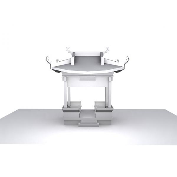 琉球亭-建筑-VR/AR模型-3D城