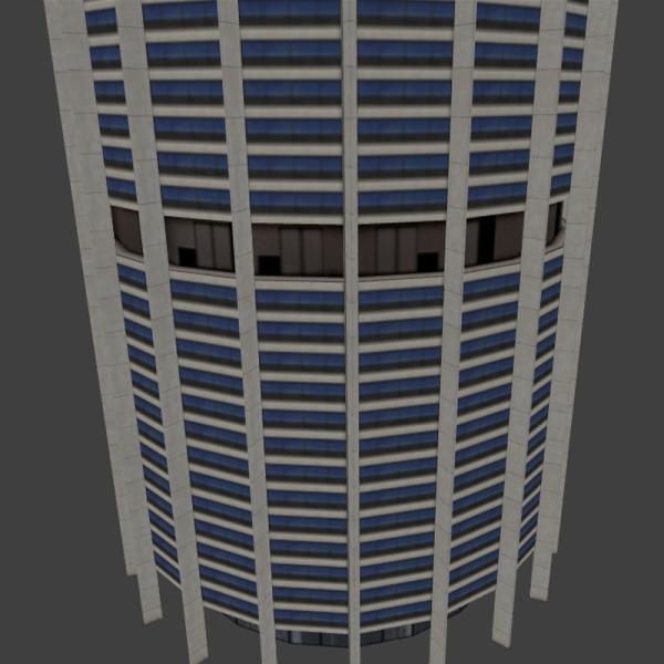 办公楼-建筑-办公-3D打印模型-3D城