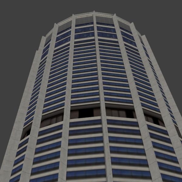 办公楼-建筑-办公-3D打印模型-3D城