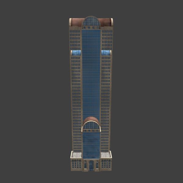办公楼-建筑-办公-3D打印模型-3D城