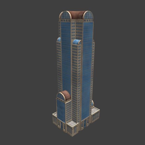 办公楼-建筑-办公-3D打印模型-3D城