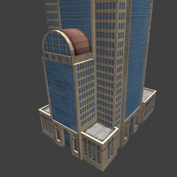 办公楼-建筑-办公-3D打印模型-3D城