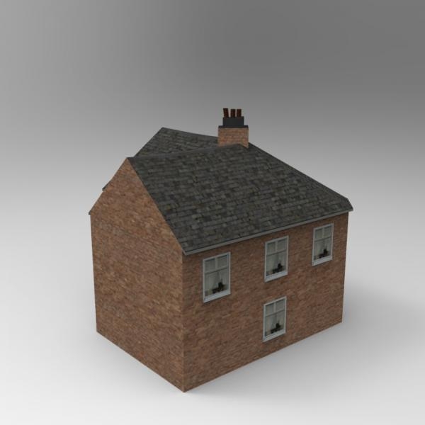 别墅-建筑-住宅-3D打印模型-3D城