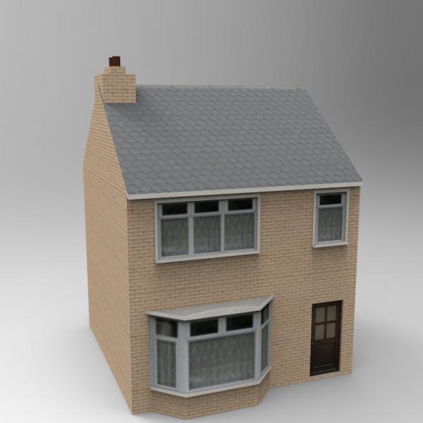别墅-建筑-住宅-3D打印模型-3D城