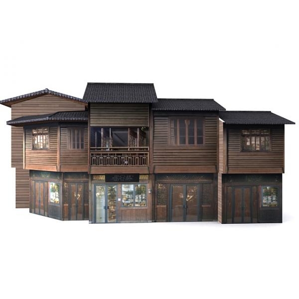 木屋-建筑-VR/AR模型-3D城