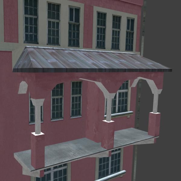 小区楼房-建筑-VR/AR模型-3D城