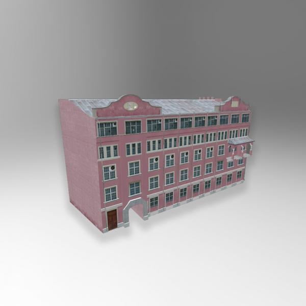 小区楼房-建筑-VR/AR模型-3D城
