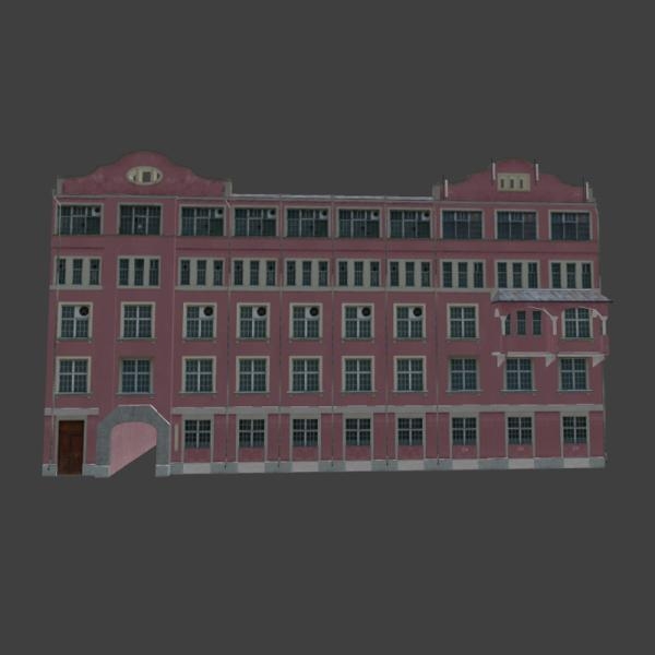 小区楼房-建筑-VR/AR模型-3D城