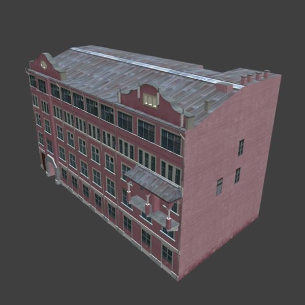 小区楼房-建筑-VR/AR模型-3D城