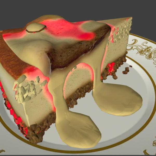 蛋糕-文体生活-杂食-VR/AR模型-3D城