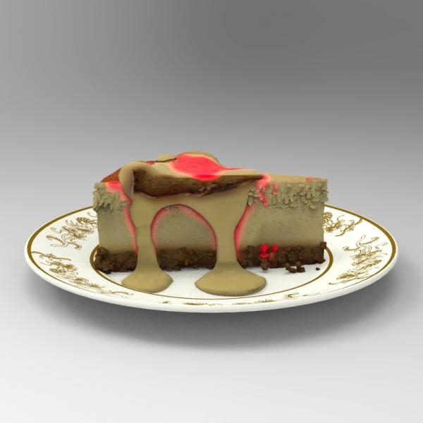 蛋糕-文体生活-杂食-VR/AR模型-3D城