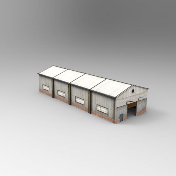 工厂-建筑-VR/AR模型-3D城