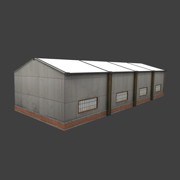 工厂-建筑-VR/AR模型-3D城