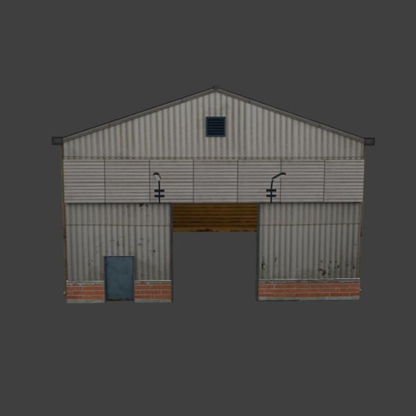 工厂-建筑-VR/AR模型-3D城