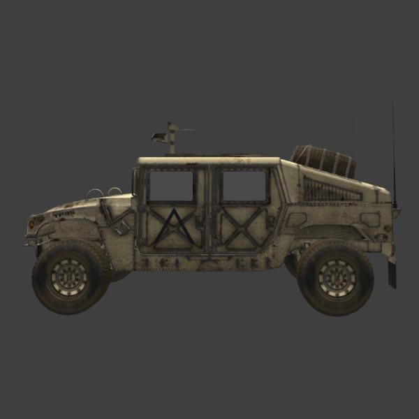 悍马军事汽车-汽车-军事汽车-3D打印模型-3D城