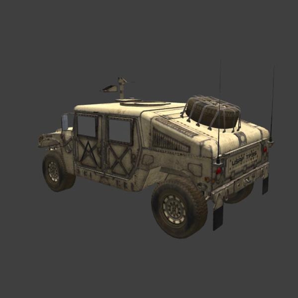 悍马军事汽车-汽车-军事汽车-3D打印模型-3D城