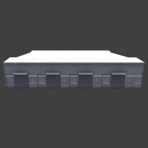工厂-建筑-VR/AR模型-3D城