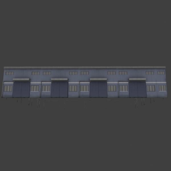 工厂-建筑-VR/AR模型-3D城