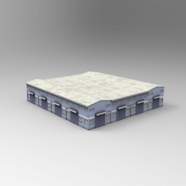 工厂-建筑-VR/AR模型-3D城