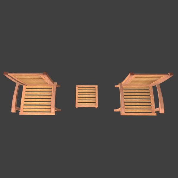 桌椅-家居-桌椅-VR/AR模型-3D城