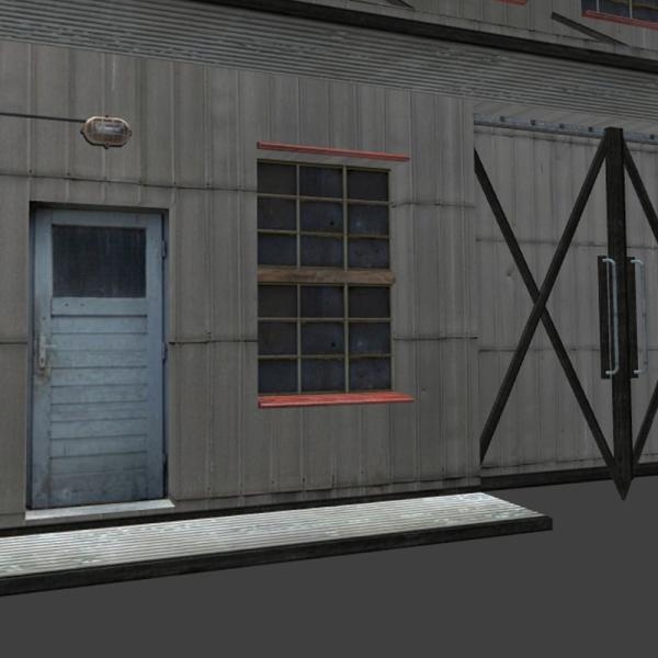 工厂-建筑-VR/AR模型-3D城