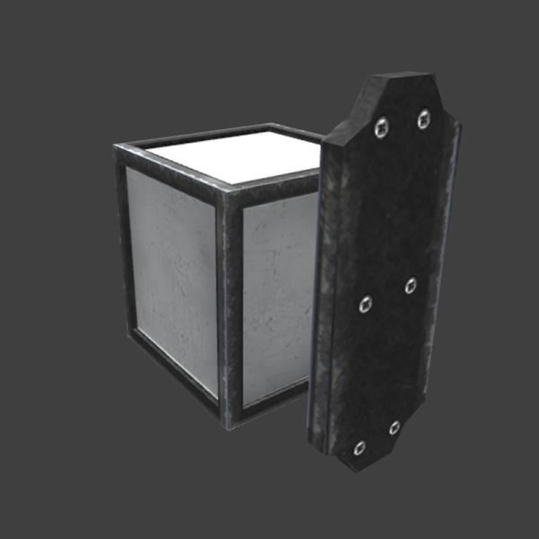门灯-家居-灯具-VR/AR模型-3D城