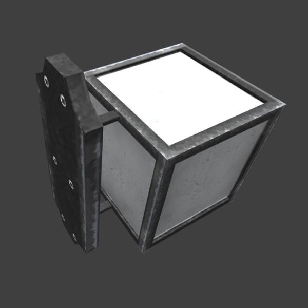 门灯-家居-灯具-VR/AR模型-3D城